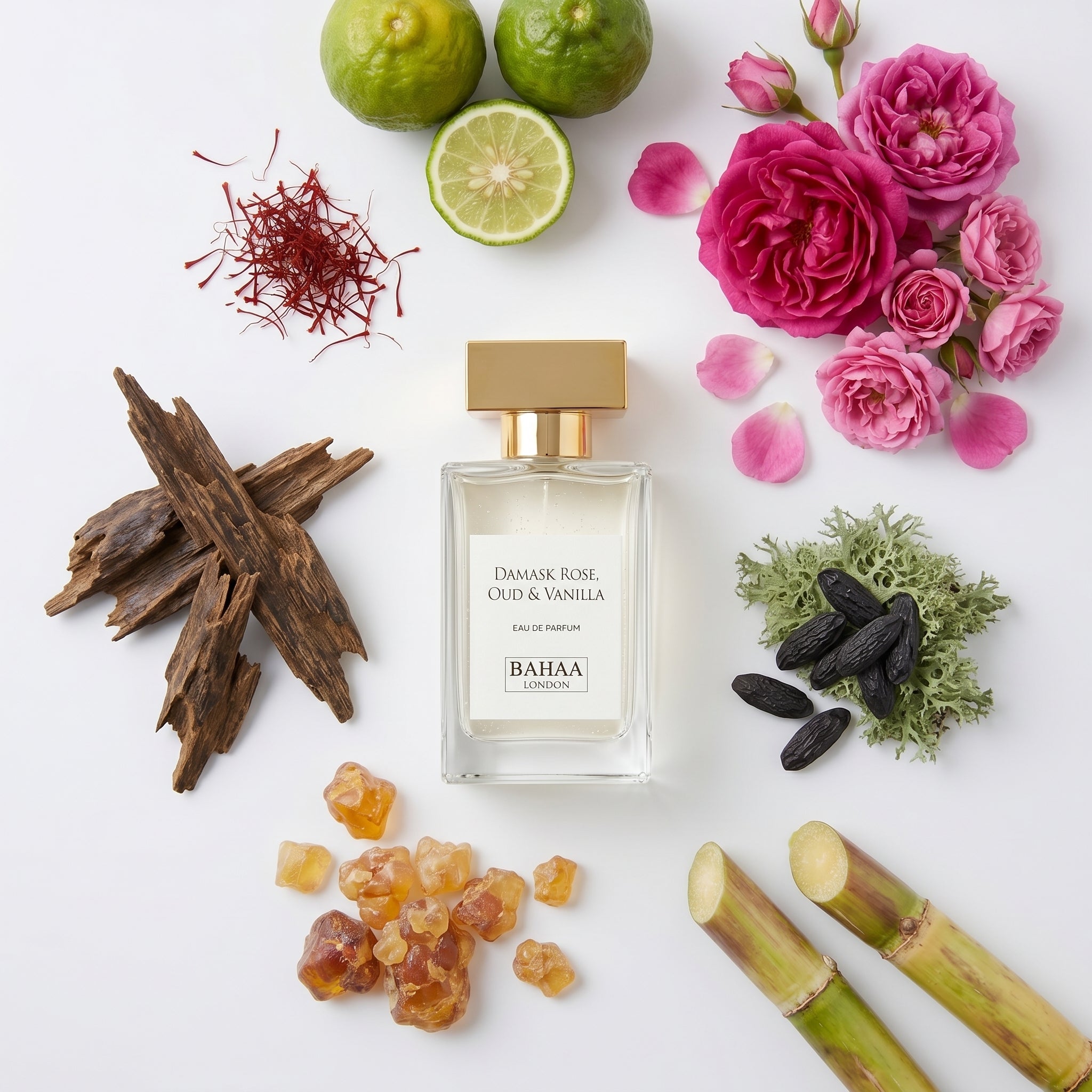 DAMASK ROSE, OUD & VANILLA