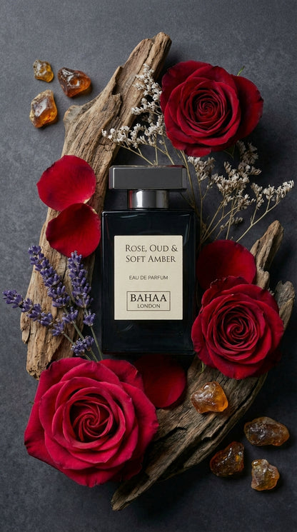 Rose, Oud & Soft Amber