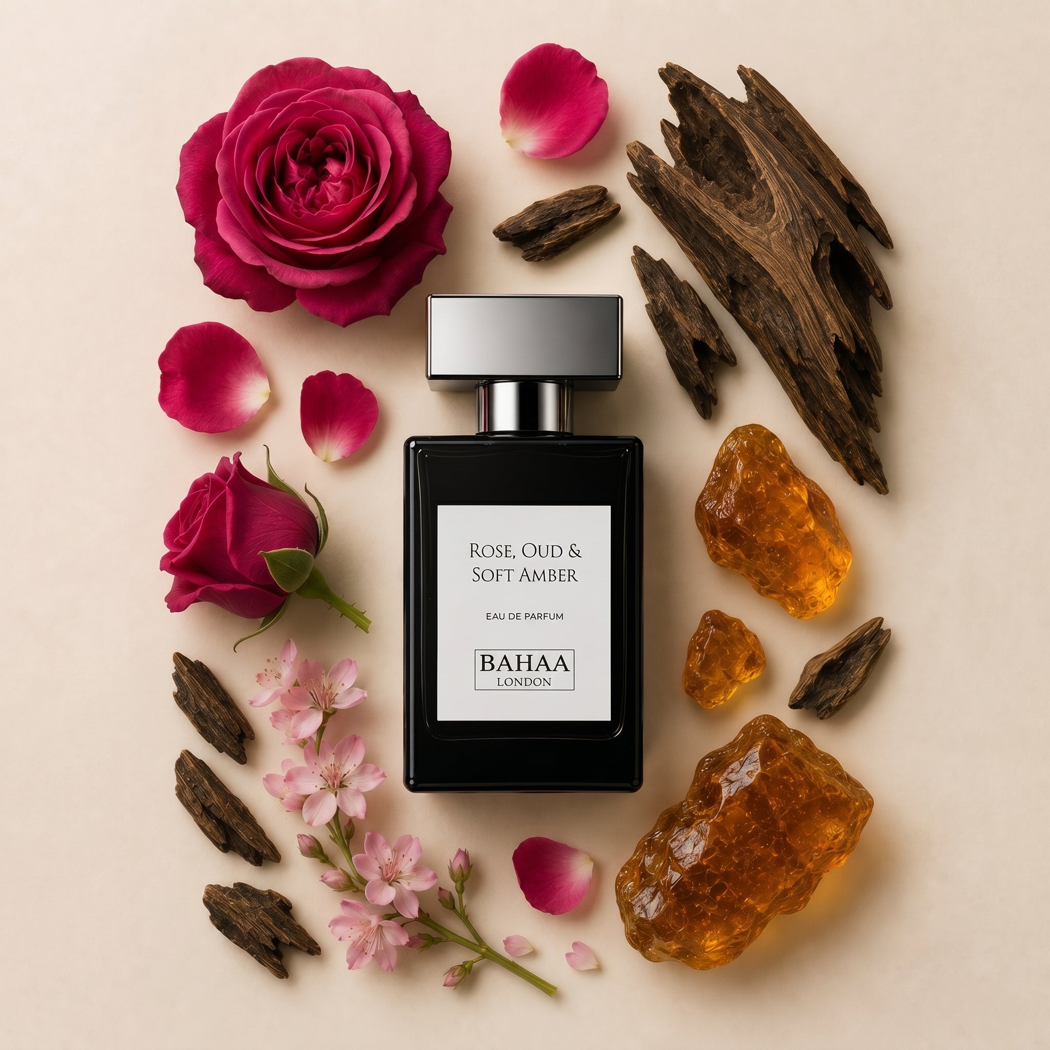 ROSE, OUD & SOFT AMBER